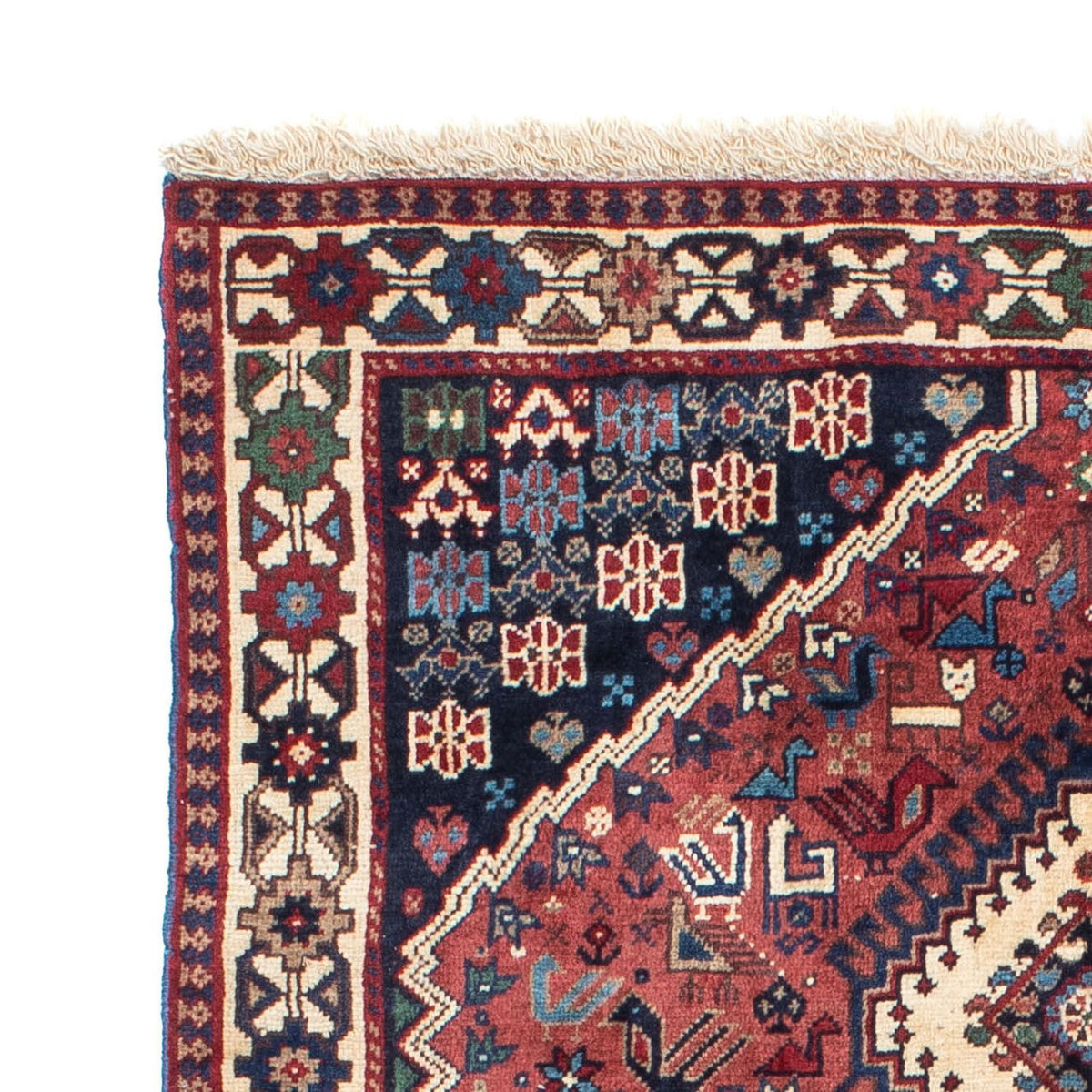 Perzisch Tapijt - Nomadisch - 146 x 100 cm - licht rood