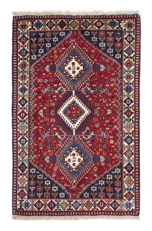 Perzisch Tapijt - Nomadisch - 158 x 100 cm - donkerrood