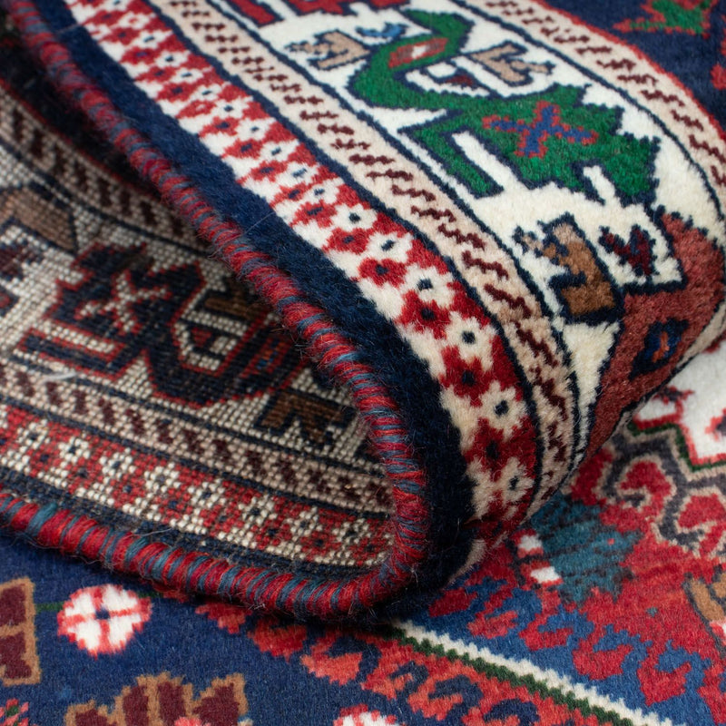 Perzisch Tapijt - Nomadisch - 149 x 105 cm - donkerrood