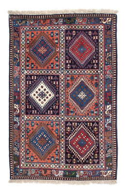 Perzisch Tapijt - Nomadisch - 154 x 102 cm - donkerblauw