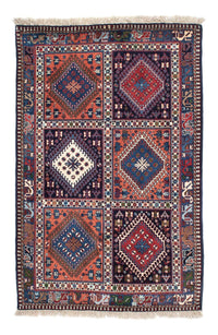 Perzisch Tapijt - Nomadisch - 154 x 102 cm - donkerblauw
