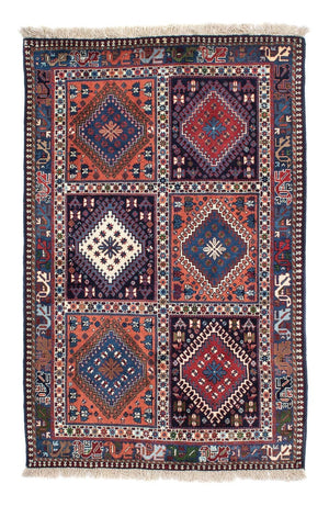 Perzisch Tapijt - Nomadisch - 154 x 102 cm - donkerblauw