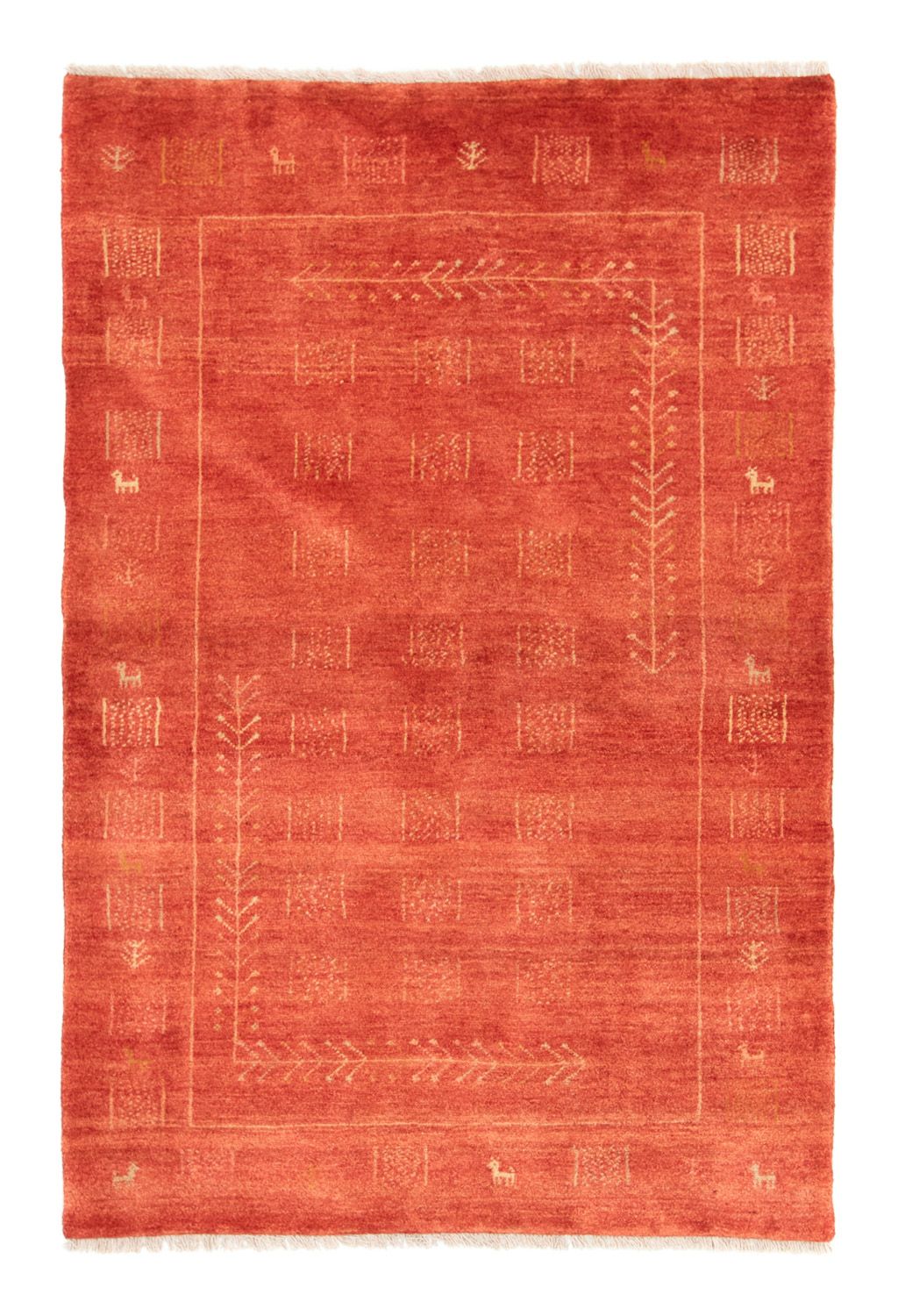 Gabbeh tapijt - Perzisch - 183 x 119 cm - rood