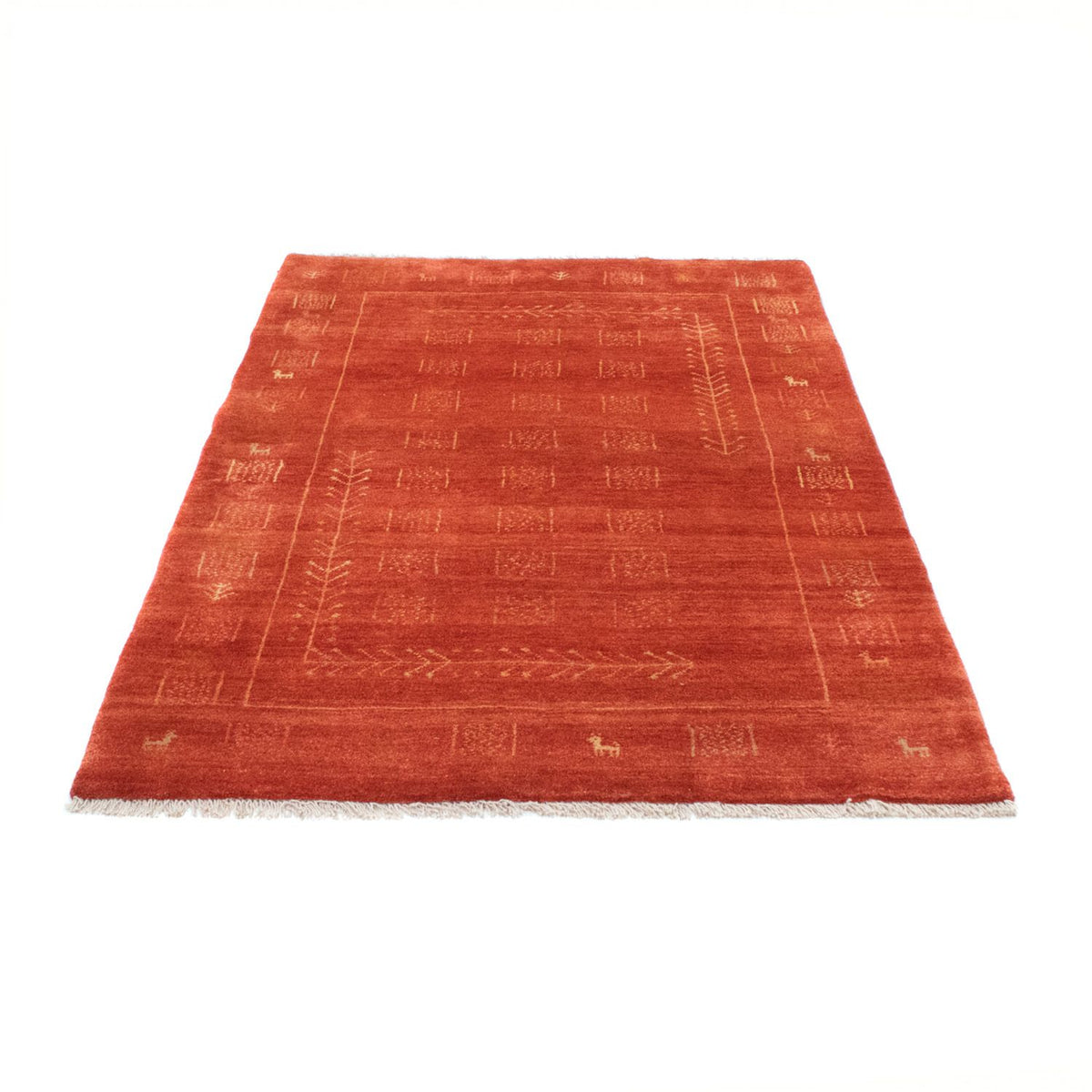 Gabbeh tapijt - Perzisch - 183 x 119 cm - rood
