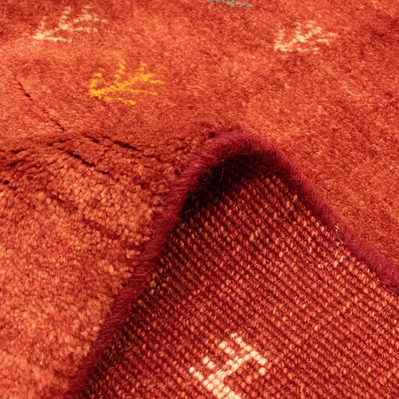 Gabbeh tapijt - Perzisch - 225 x 171 cm - donkerrood