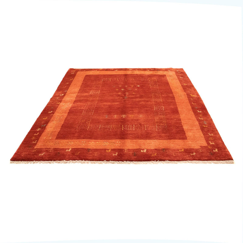 Gabbeh tapijt - Perzisch - 225 x 171 cm - donkerrood