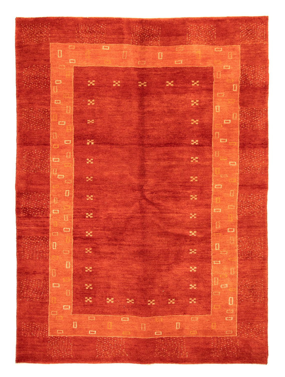 Gabbeh tapijt - Perzisch - 231 x 170 cm - rood