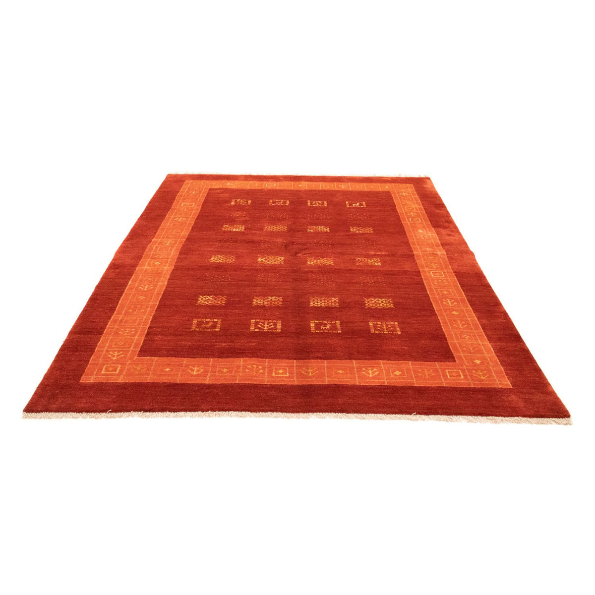Gabbeh tapijt - Perzisch - 231 x 170 cm - rood