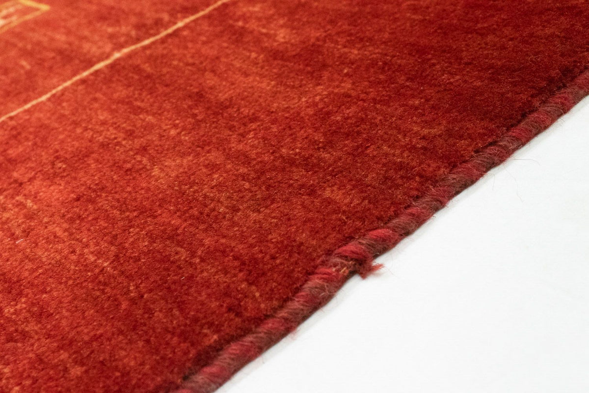 Gabbeh tapijt - Perzisch - 190 x 163 cm - rood