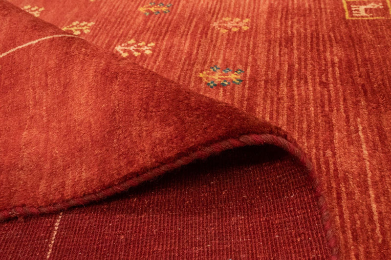 Gabbeh tapijt - Perzisch - 190 x 163 cm - rood