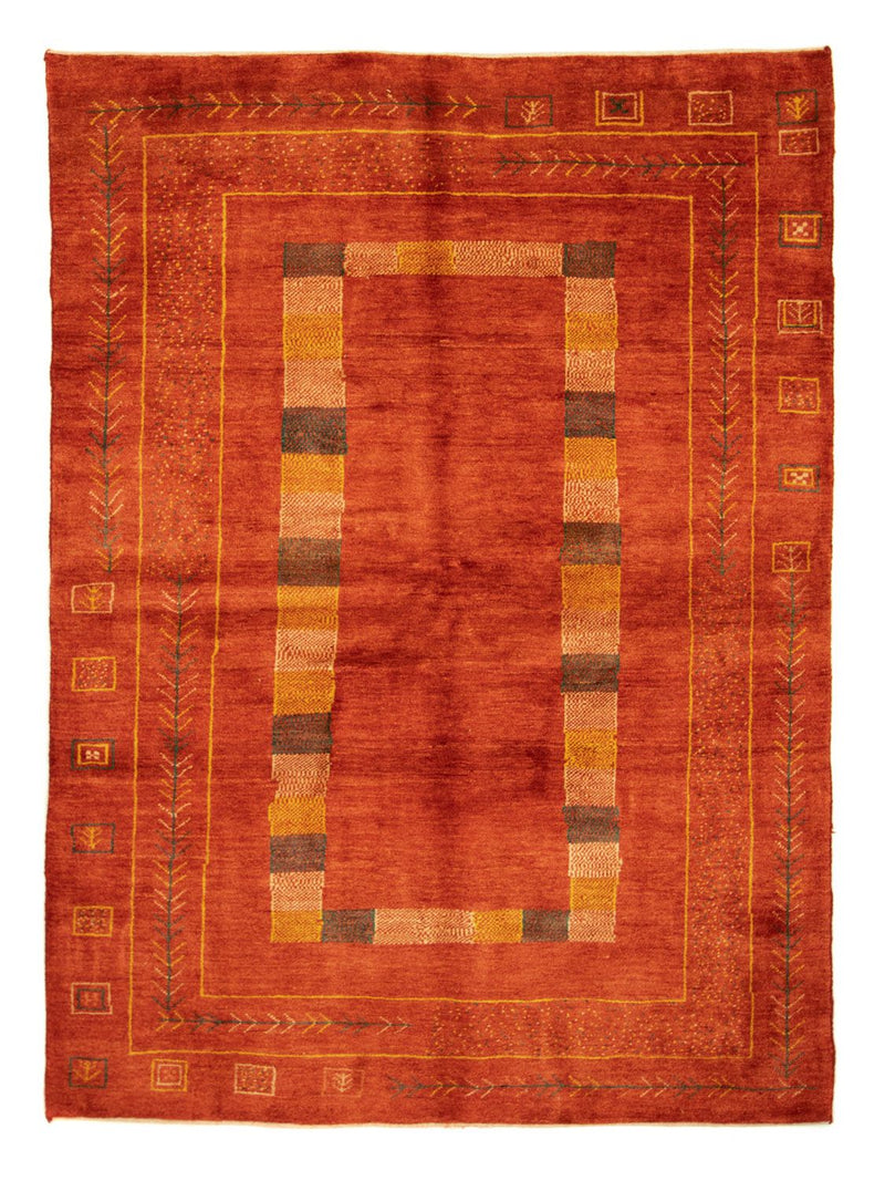 Gabbeh tapijt - Perzisch - 231 x 168 cm - rood