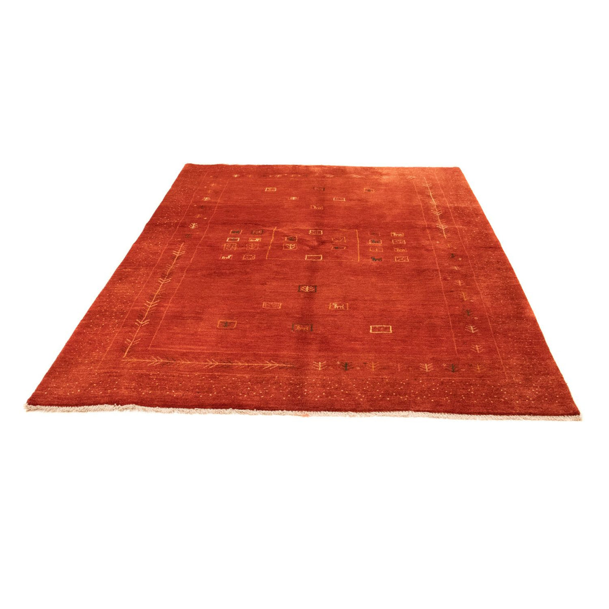 Gabbeh tapijt - Perzisch - 235 x 172 cm - rood