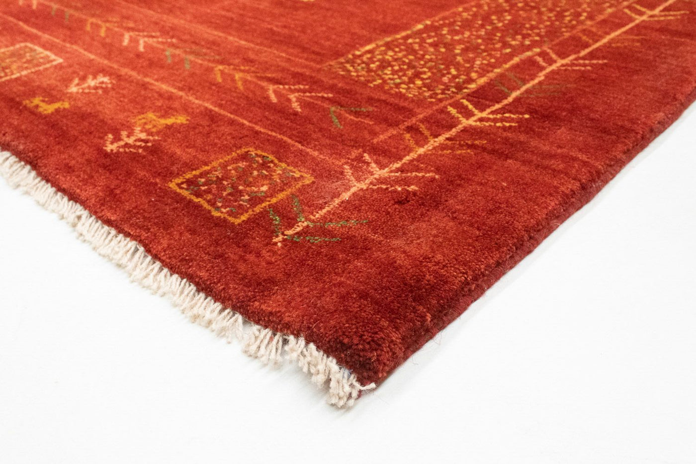 Perzische Gabbeh Tapijt 195x156cm - Perserteppich Wollteppich