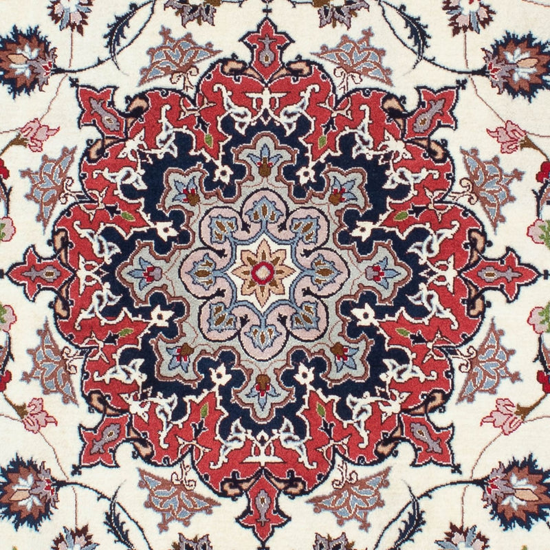 Perzisch tapijt - Tabriz - Royal - 201 x 153 cm - beige