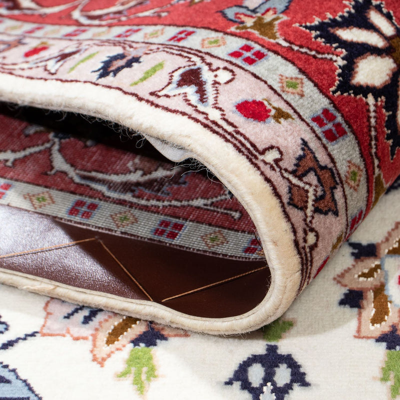 Perzisch tapijt - Tabriz - Royal - 201 x 153 cm - beige