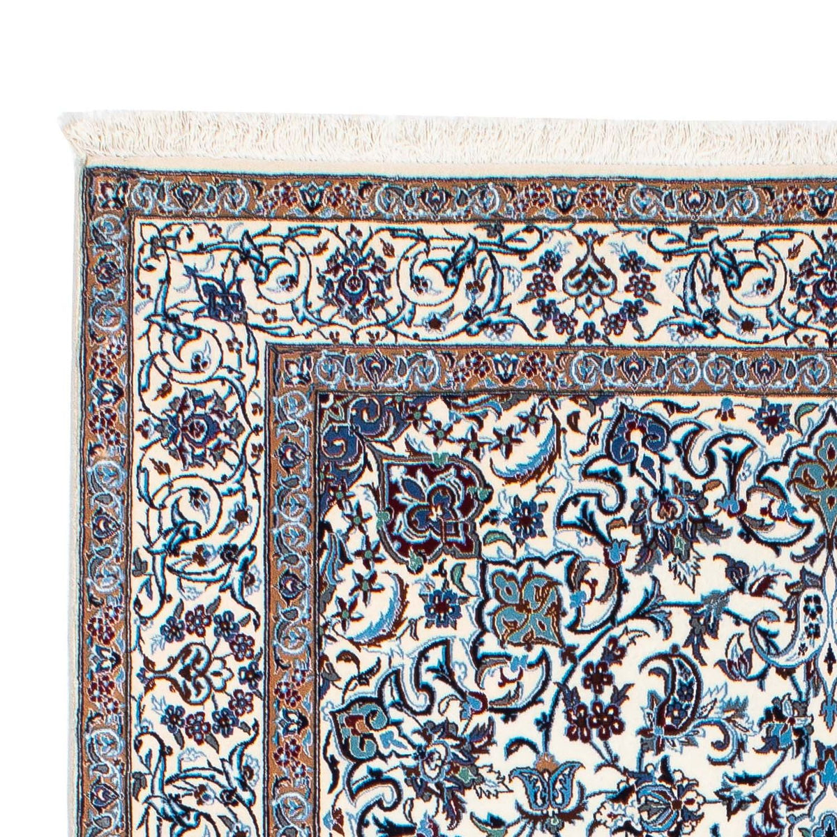 Perzisch tapijt - Nain - Premium - 215 x 128 cm - beige