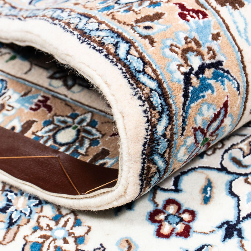 Perzisch tapijt - Nain - Koninklijk - 307 x 200 cm - beige