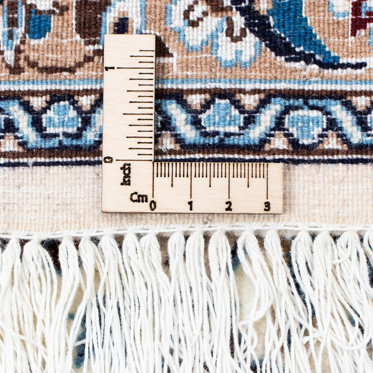 Perzisch tapijt - Nain - Koninklijk - 307 x 200 cm - beige