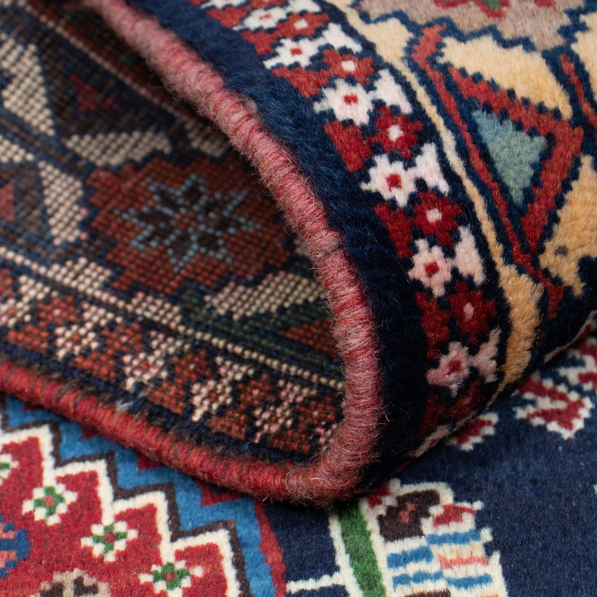 Perzisch Tapijt - Nomadisch - 144 x 103 cm - blauw