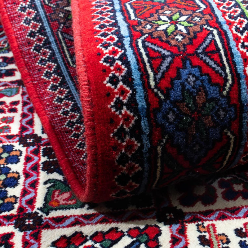 Perzisch Tapijt - Nomadisch - 146 x 112 cm - donkerrood