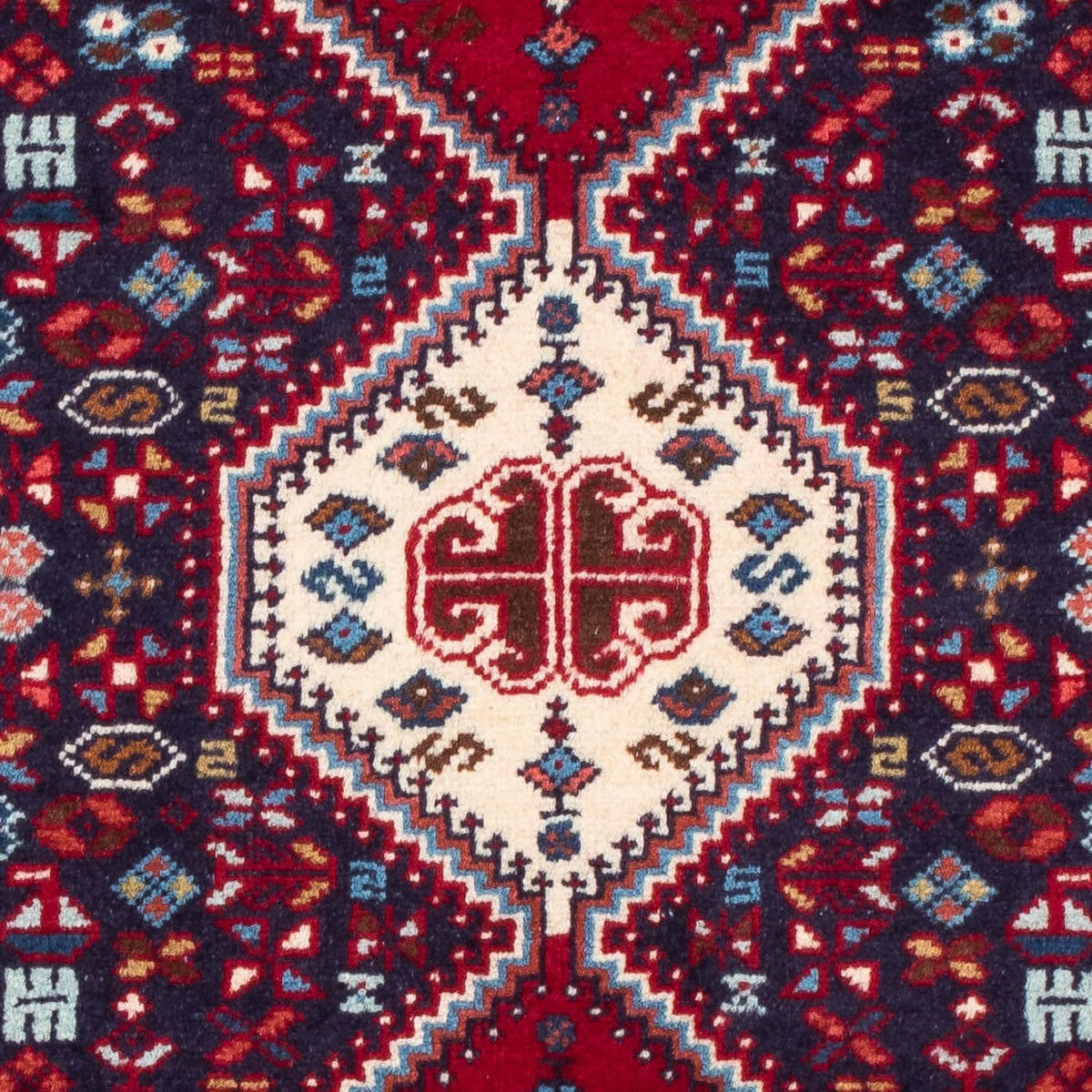 Perzisch Tapijt - Nomadisch - 121 x 76 cm - donkerblauw