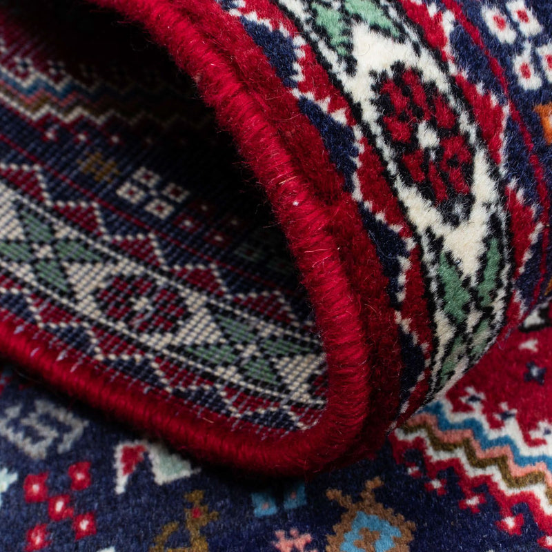 Perzisch Tapijt - Nomadisch - 124 x 77 cm - donkerrood