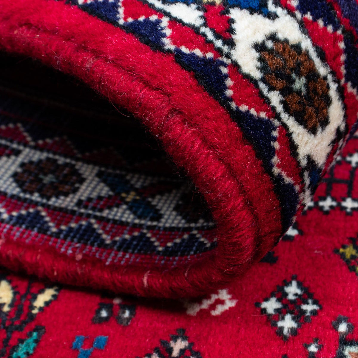 Perzisch Tapijt - Nomadisch - 130 x 75 cm - donkerrood