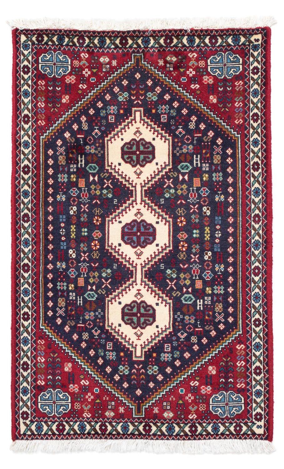 Perzisch Tapijt - Nomadisch - 120 x 74 cm - donkerblauw