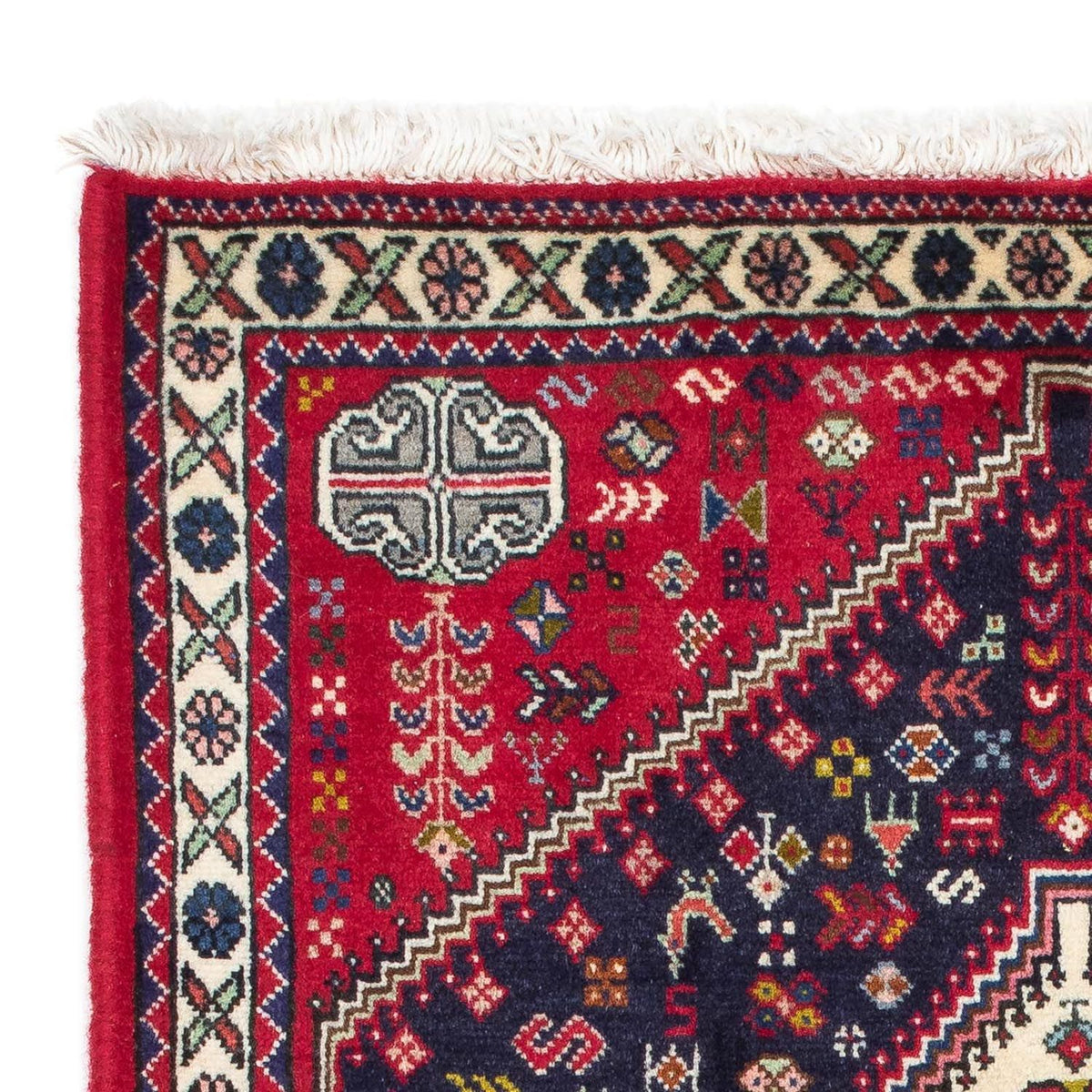 Perzisch Tapijt - Nomadisch - 128 x 76 cm - donkerblauw