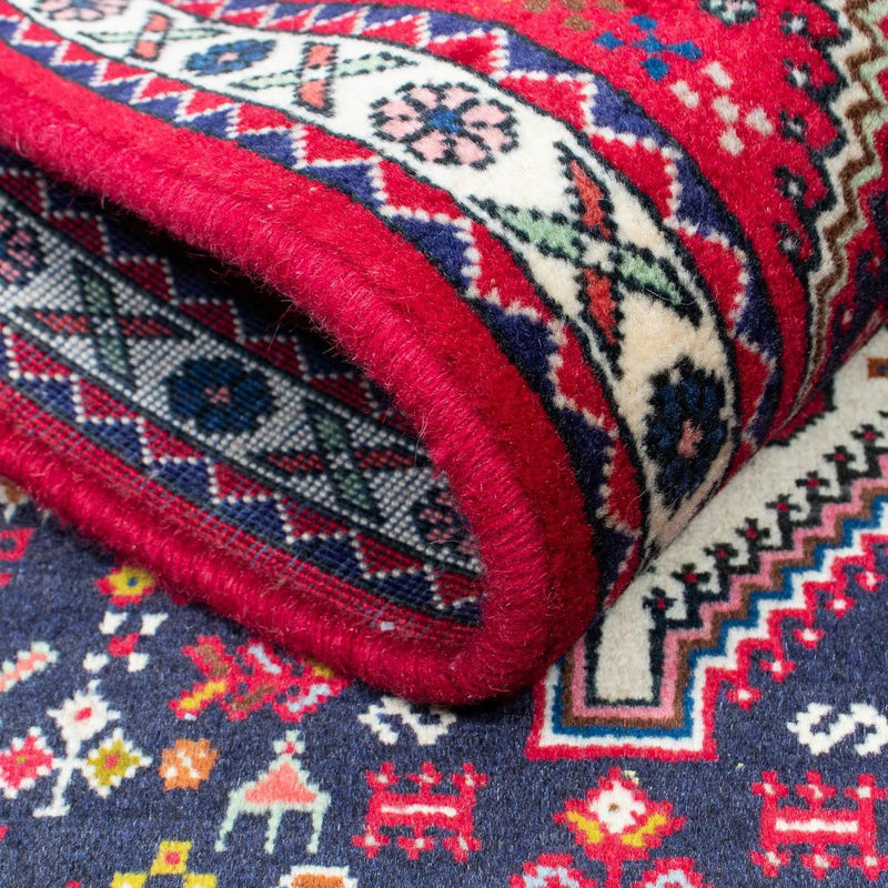 Perzisch Tapijt - Nomadisch - 128 x 76 cm - donkerblauw