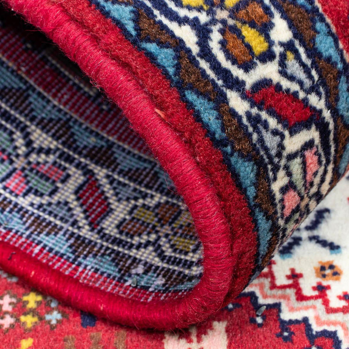 Perzisch Tapijt - Nomadisch - 121 x 80 cm - donkerrood