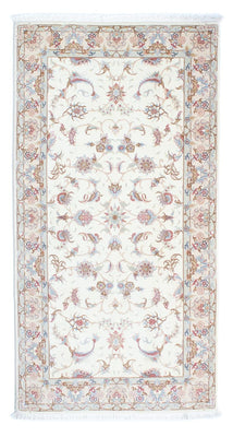 Loper Perzisch tapijt - Tabriz - Royal - 198 x 100 cm - beige