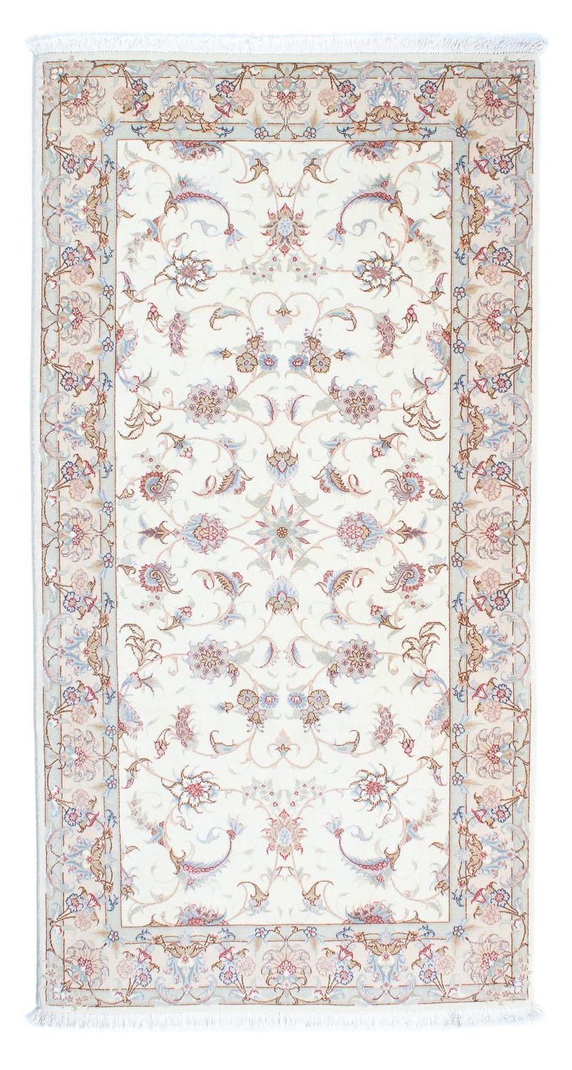Loper Perzisch tapijt - Tabriz - Royal - 198 x 100 cm - beige