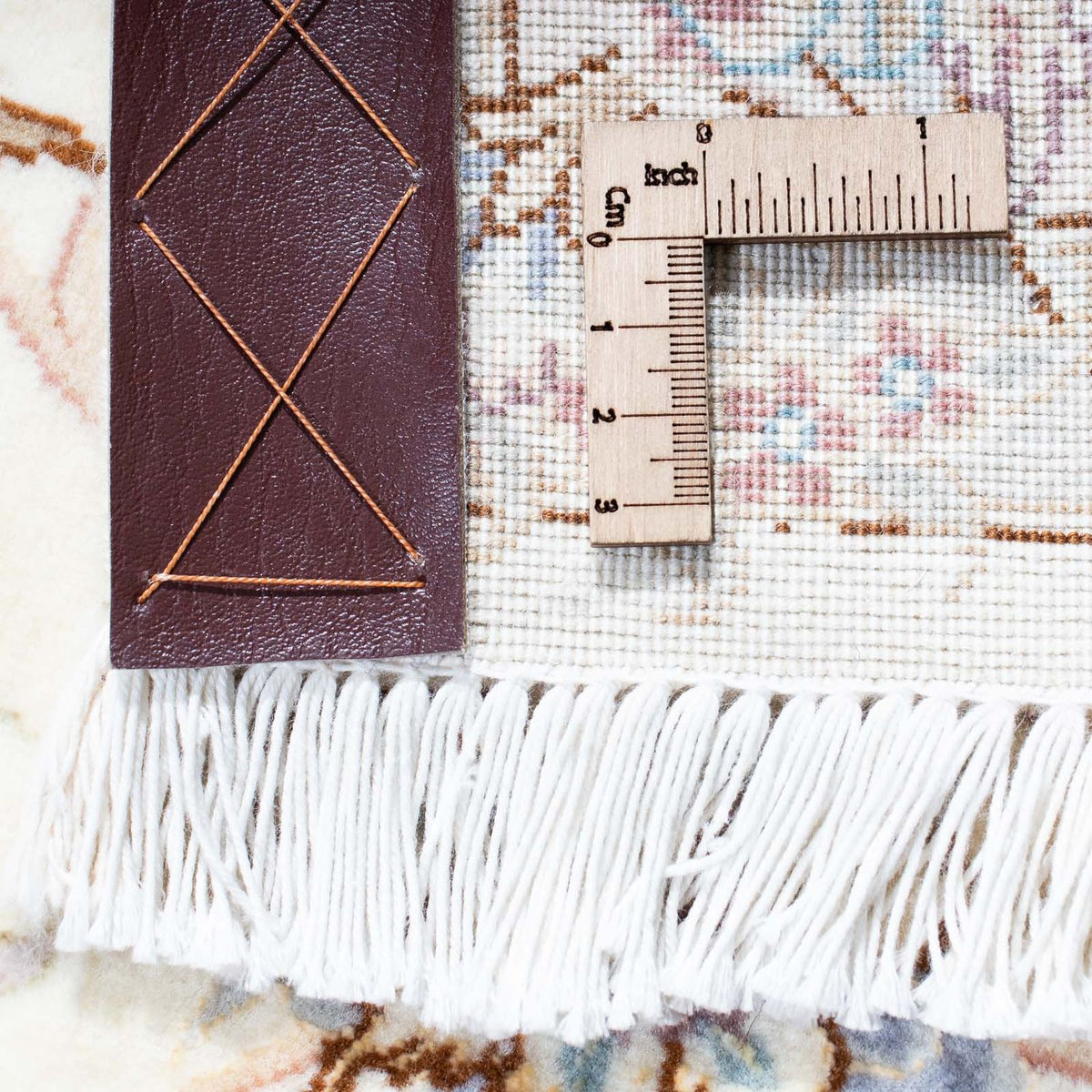 Loper Perzisch tapijt - Tabriz - Royal - 198 x 100 cm - beige