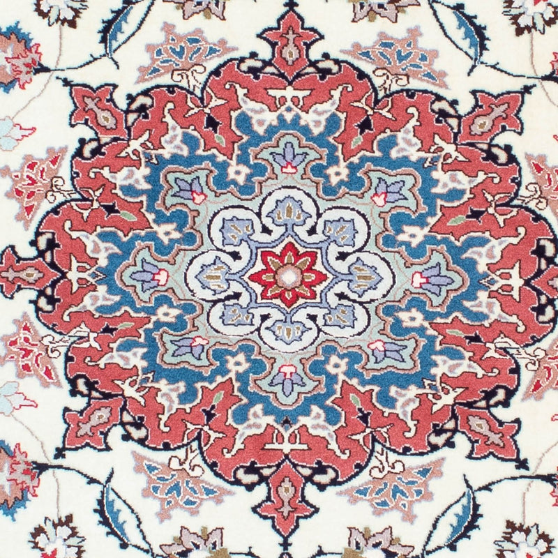 Perzisch tapijt - Tabriz - Royal - 198 x 152 cm - beige
