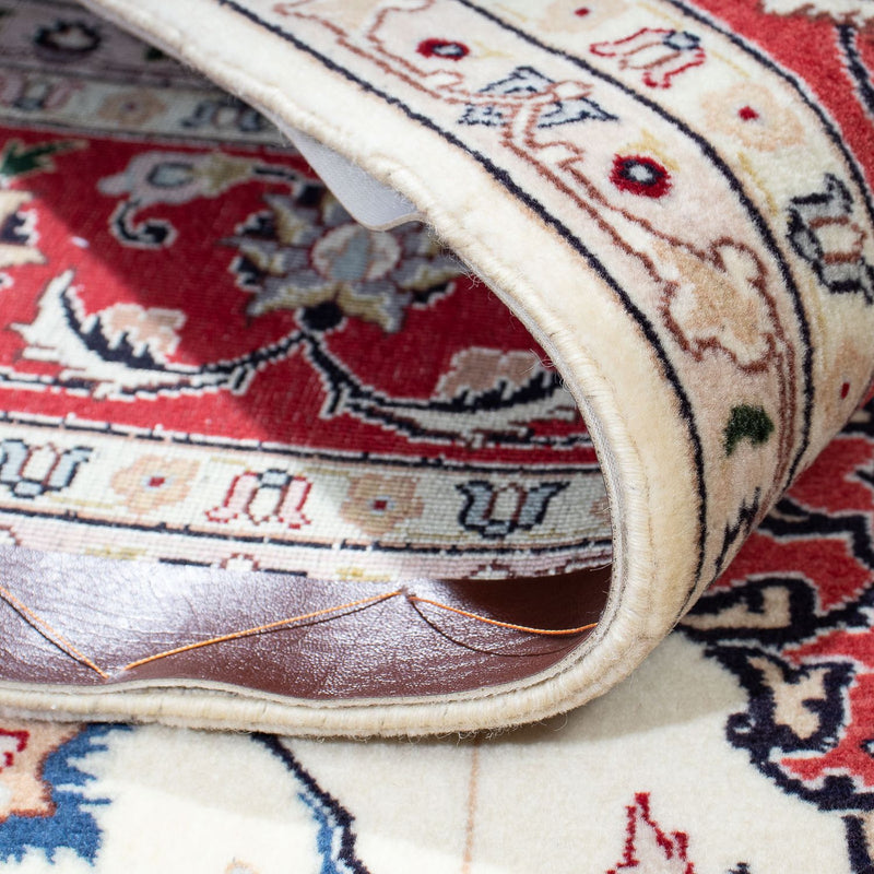 Perzisch tapijt - Tabriz - Royal - 203 x 154 cm - beige