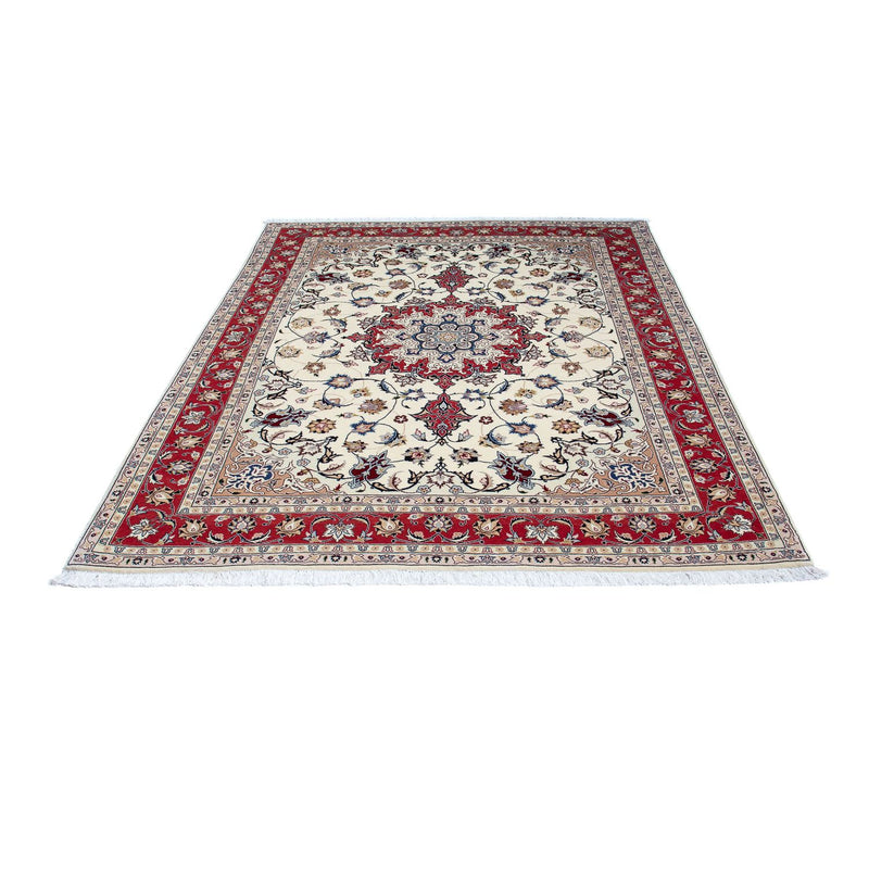 Perzisch tapijt - Tabriz - Royal - 203 x 154 cm - beige