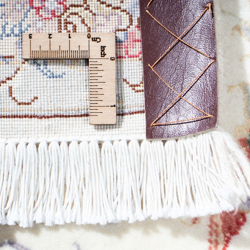 Loper Perzisch tapijt - Tabriz - Royal - 196 x 100 cm - beige