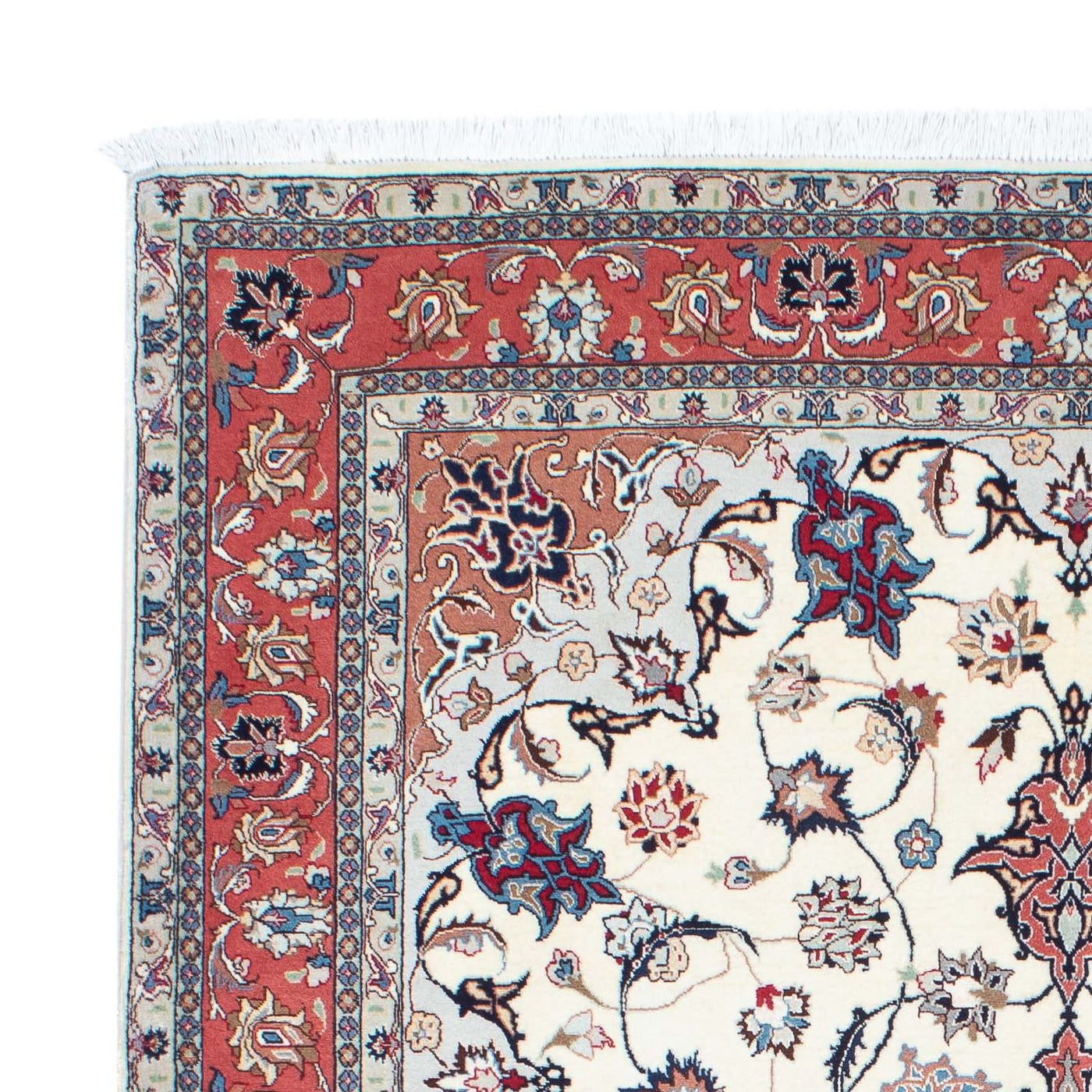 Tabriz - 50 Raj Tapijt 198x151cm - Perzisch tapijt