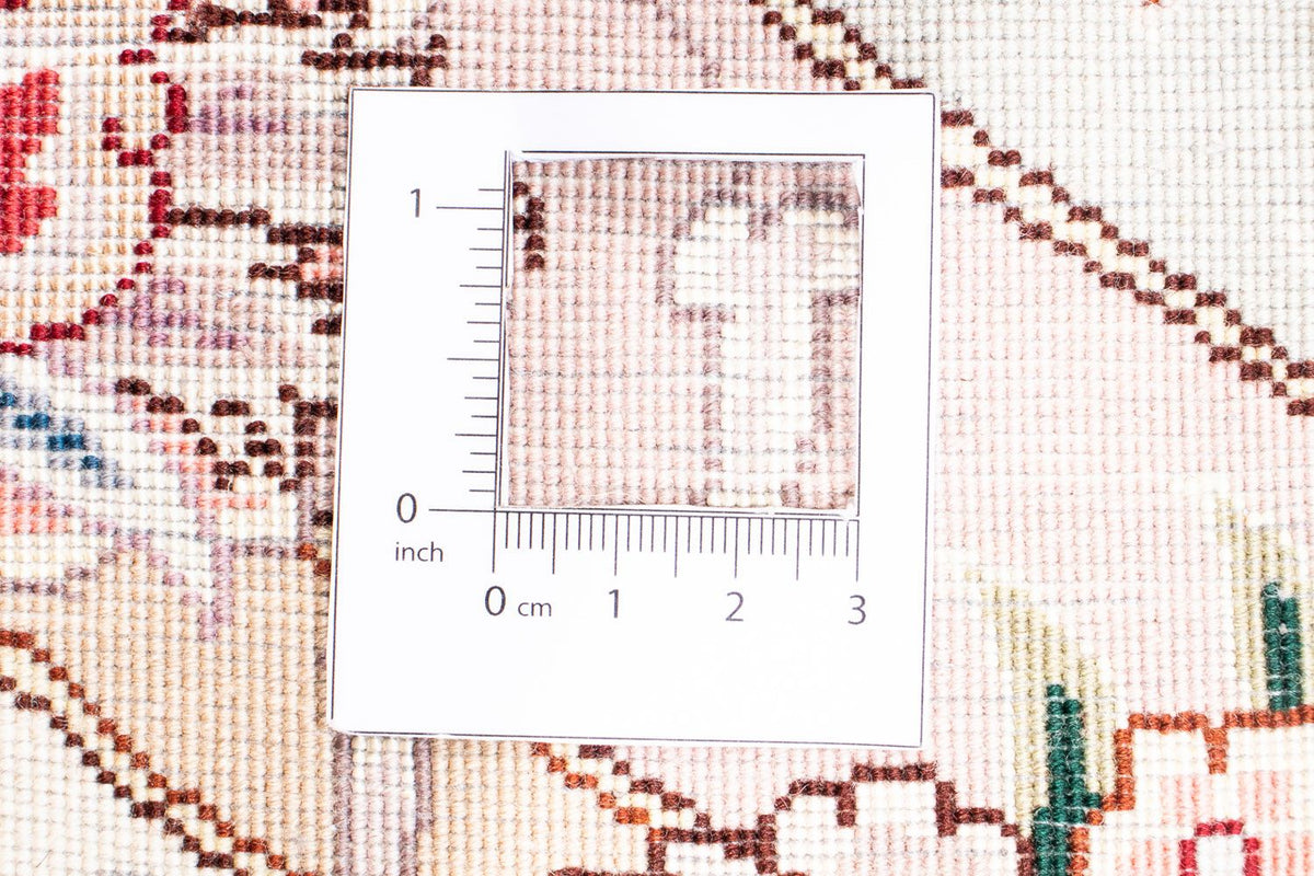 Perzisch tapijt - Tabriz - Royal rond  - 250 x 250 cm - beige