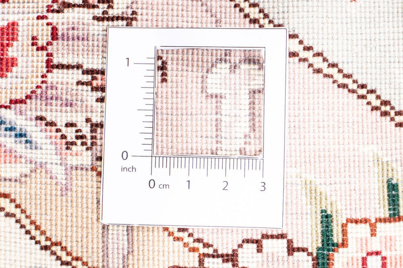 Perzisch tapijt - Tabriz - Royal rond  - 250 x 250 cm - beige