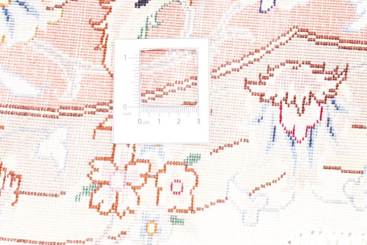 Perzisch tapijt - Tabriz - Royal rond  - 194 x 194 cm - beige