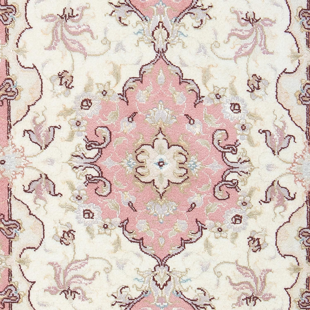 Perzisch tapijt - Tabriz - Royal - 92 x 60 cm - beige