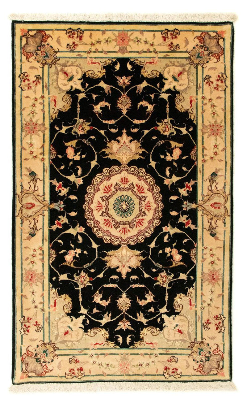 Perzisch tapijt - Tabriz - Royal - 120 x 73 cm - zwart