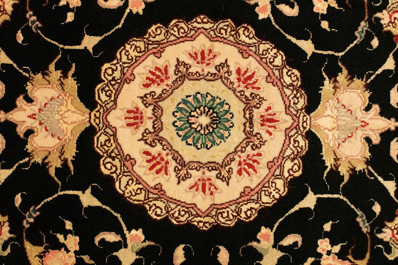 Perzisch tapijt - Tabriz - Royal - 120 x 73 cm - zwart