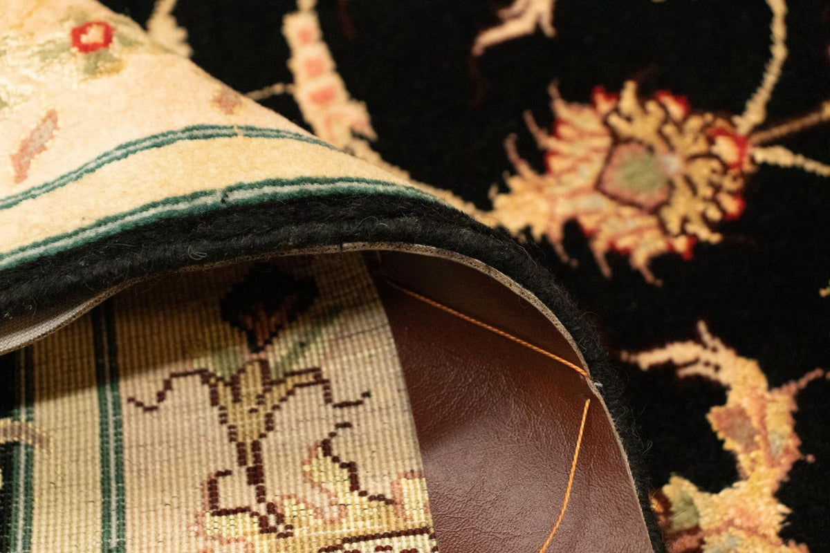 Perzisch tapijt - Tabriz - Royal - 120 x 73 cm - zwart