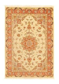 Perzisch tapijt - Tabriz - Royal - 148 x 103 cm - beige