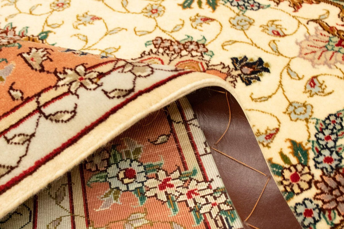 Perzisch tapijt - Tabriz - Royal - 150 x 101 cm - beige