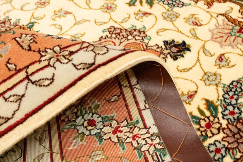 Perzisch tapijt - Tabriz - Royal - 150 x 101 cm - beige