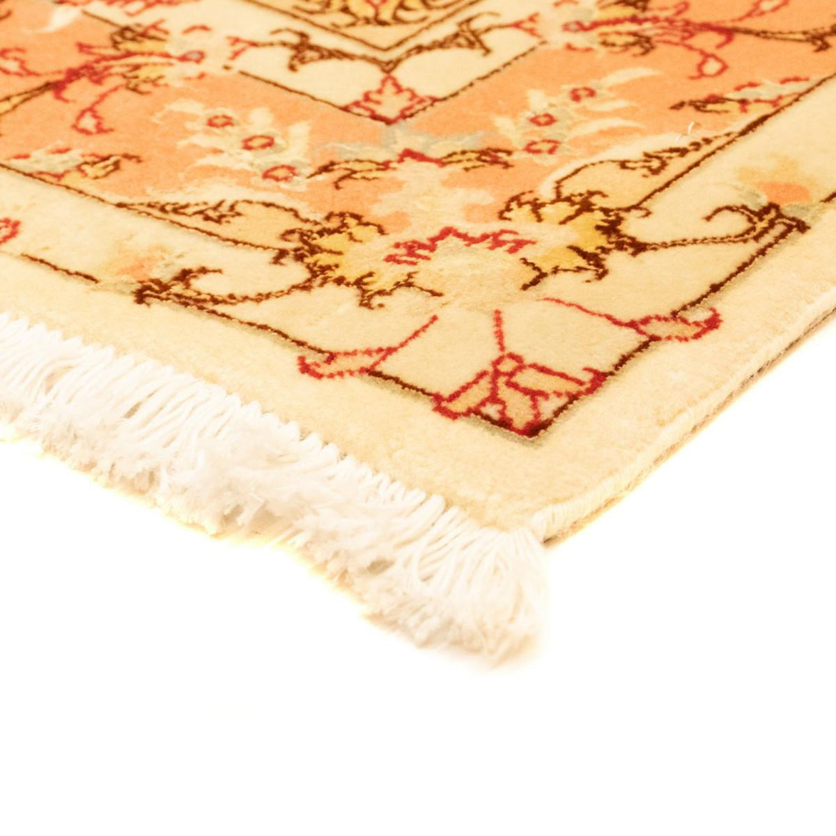 Perzisch tapijt - Tabriz - Royal - 152 x 100 cm - beige
